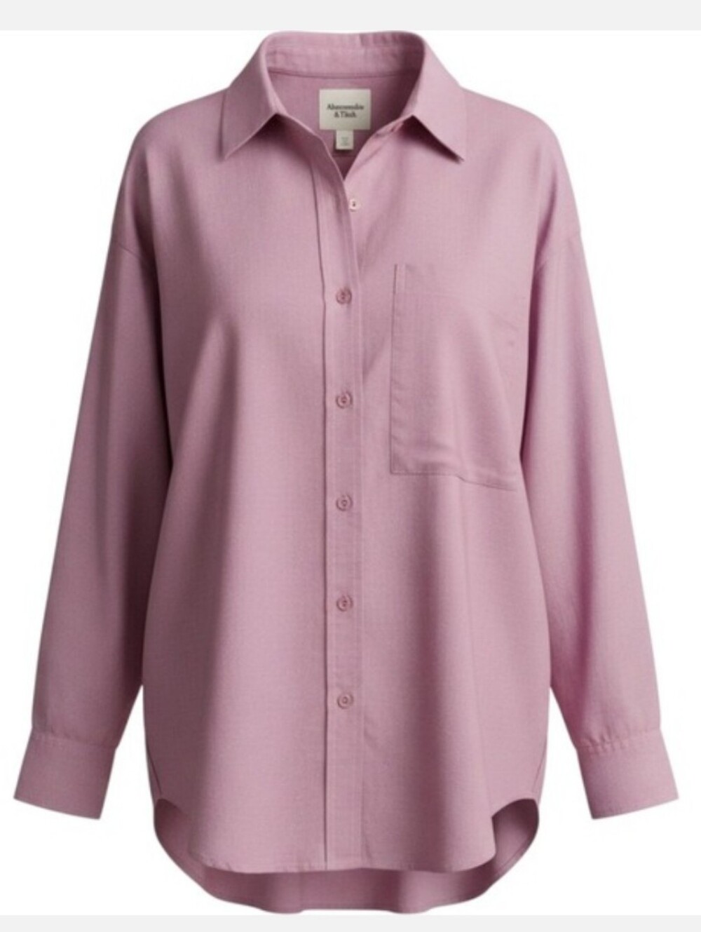 🆕️ Abercrombie & Fitch Oversized Poplin Button Down Shirt